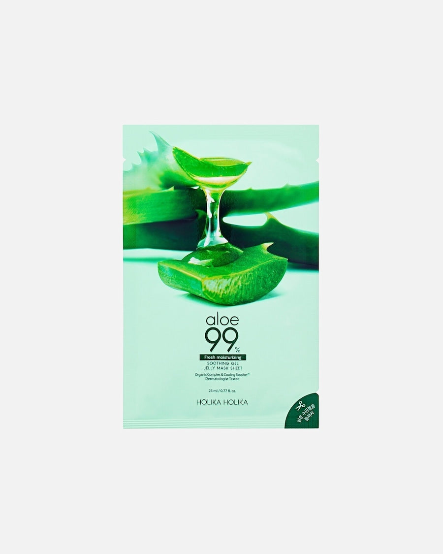 Holika Maschera in Tessuto Aloe 99 % Soothing Gel Jelly Mask Sheet